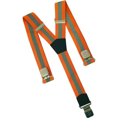 O&T Щипка за панталон Natur, светлоотразително оранжево (6001/40)