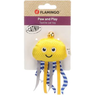 Flamingo Cat plyš Strellow chobotnice 7 cm