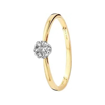 Blush Дамски златен пръстен Blush с диаманти 1610BDI (1610BDI)