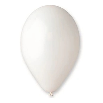 Balonek 30 cm biely