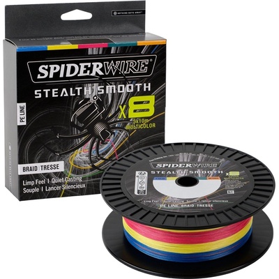 Spiderwire Spletaná Šnúra Stealth Smooth 8 0,19 mm 18 kg 600 m