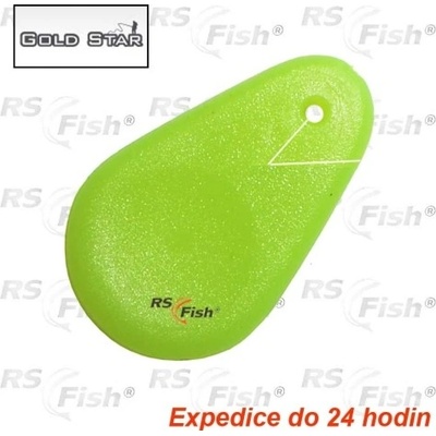 Gold Star Čihátko Lízátko žlutá malé 003