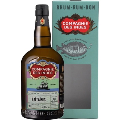 Compagnie des Indes Taitainic 44% 0,7 l (holá láhev)