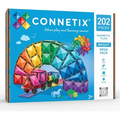 Connetix Bright Mega Pack 202 ks
