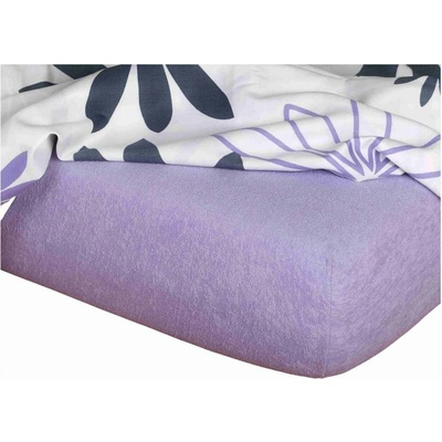 Dadka Froté prostěradlo fialové 90x200x20