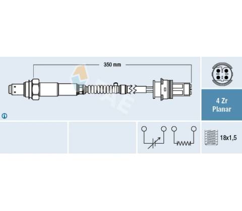 FAE Lambda sonda 77632