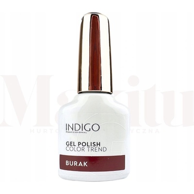 Indigo hybridní lak Červená Řepa 7ml bordó