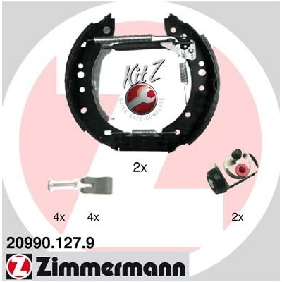 Sada brzdových čeľustí ZIMMERMANN 20990.127.9 (209901279)