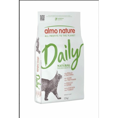 Almo Nature Daily s kuřetem a krůtou 12 kg