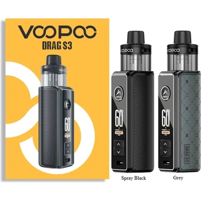 VOOPOO POD Drag S3 3000mAh Černá