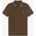 Fred Perry Блуза с яка Fred Perry Short Sleeve Twin Tipped Polo Shirt - Brown 49A