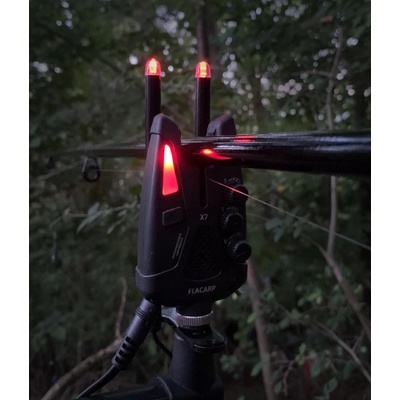 Flacarp Svítící záchytné uši EARS2 s LED Červená