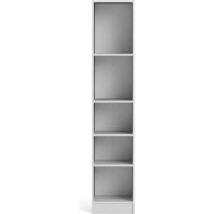 Tvilum Бял шкаф за книги 41x203 cm Basic - Tvilum (71775P49)