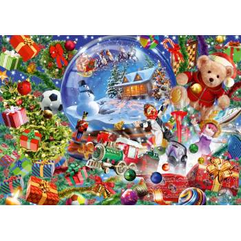 Image 1 of Bluebird Puzzle - Puzzle Christmas Globe - 1 000 piese