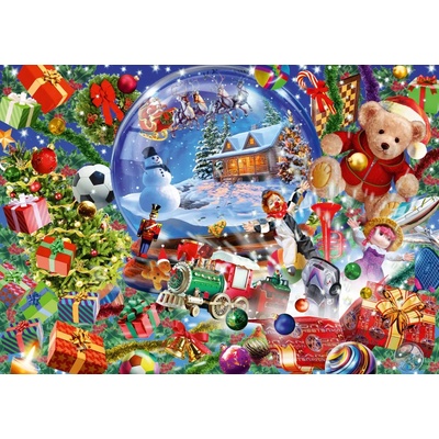 Bluebird Puzzle - Puzzle Christmas Globe - 1 000 piese