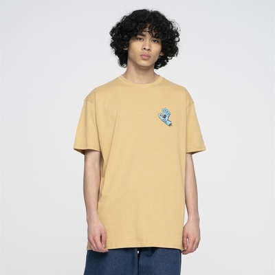 Santa Cruz Screaming Hand Chest t-shirt Parchment