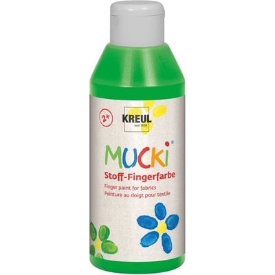 Mucki prstová farba na textil 250 ml zelená
