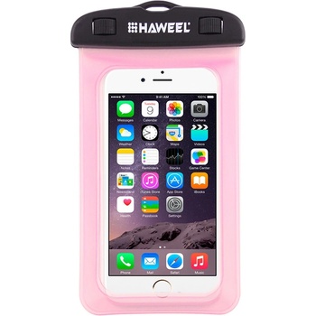 HAWEEL Apple iPhone - vodotesné - / ružové čierne