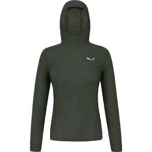 Salewa Дамски поларен пуловер Salewa Women's Puez AM/DST Hoody Fleece jumper - Dark Olive 2 - размер 42 (EU) (105-6127-0315)