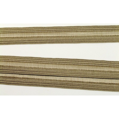 Lampas - tmavo béžová - šírka: 1,5 cm