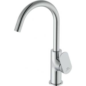 Ideal Standard Ceralife O - Смесител за умивалник с въртящ се чучур и Click-Clack изливник, хром BE016AA (BE016AA)