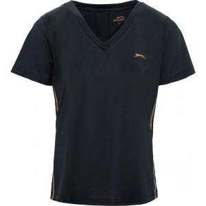 Slazenger Дамска тениска Slazenger Lucia II T-Shirt Womens - Black