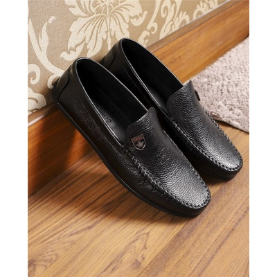 GERARDINO Мъжки кожени обувки- Черни 3002 (1025_Черно)