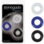  Пенис пръстени за интензивно усещане, 3 броя - Renegade Rings (NSTOYS0316)