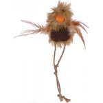 Kerbl Cat toy Safari Wild Bird - Играчка за котки диво пиле, пера и котешка трева 27х14 см, Германия - 80904