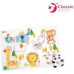 Classic World Дървен пъзел Зоологическа градина - Classic World