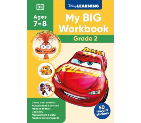 Disney Learning Big Workbook Grade 2