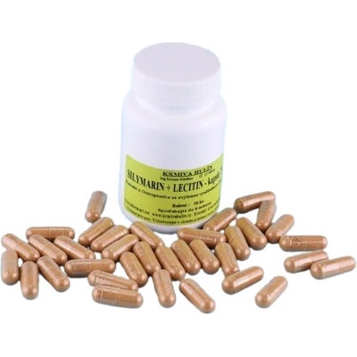 Mazzoleny Prodotti Silymarin 80% Extrakt z Ostropestřce plus Lecitin tablety 500 mg 180 ks
