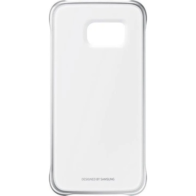 Samsung Оригинален Твърд Калъф за Samsung S6 Clear Cover Case Ef-Qg920bsegww, Сребрист (Ef-Qg920bsegww)