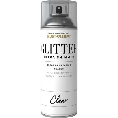 Rust-Oleum bezbarvá ochranný lak ve spreji Glitter Clear Protective Sealer 400 ml