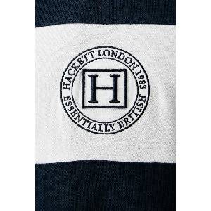 Hackett London тениска с яка мъжка от памук (HM5600187)