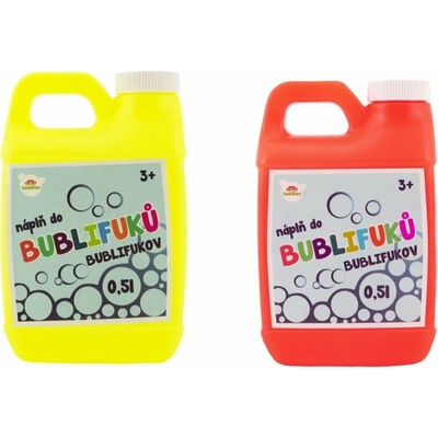 Náplň do bublifuku 1 liter 2 farby v kanistri