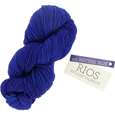Malabrigo Rios Matisse Blue 415 tmavě modrá