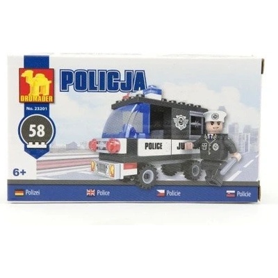 Dromader 23201 Policie Auto 58 ks – Zbozi.Blesk.cz