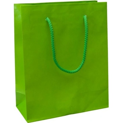 Darčeková papierová taška , light green, M
