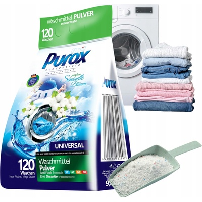 Purox Universal prací prášek 9,2 kg 120 PD