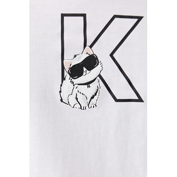 Karl Lagerfeld тениска дамска от памук IKON (B3W17091)