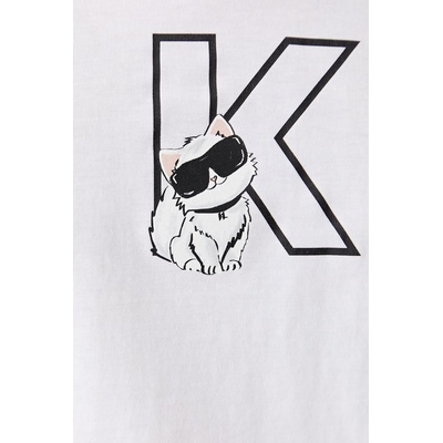 Karl Lagerfeld тениска дамска от памук IKON (B3W17091)