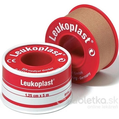 Leukoplast fixačná náplasť na cievke, klasická 1, 25 cm x 4,6m