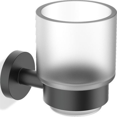 Decor Walther Чаша за четки за зъби Basic стенна черен мат (0530960)