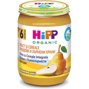 Hipp БИО Пълнозърнеста каша с круши 6м+ 190г