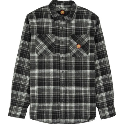 Santa Cruz košile Apex black check