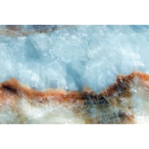 DIMEX ART Флизелинов фототапет светлосини кристали 375 x 250 см