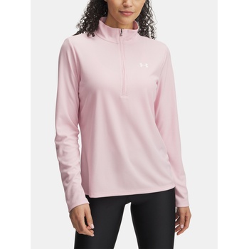 Under Armour Дамска тениска Under Armour Tech Rib 1/2 Zip Under Armour | Rozov | ЖЕНИ | XS
