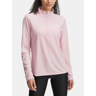 Under Armour Дамска тениска Under Armour Tech Rib 1/2 Zip Under Armour | Rozov | ЖЕНИ | XS