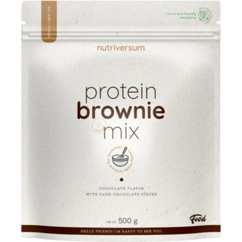 Nutriversum Protein Brownie Mix [500 грама] Шоколад